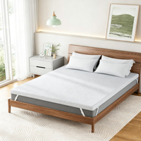 Matelas pliable en mousse à mémoire de forme rafraîchissante de 4 pouces avec housse lavable en polyester pour usage domestique et hôtelier 600TC