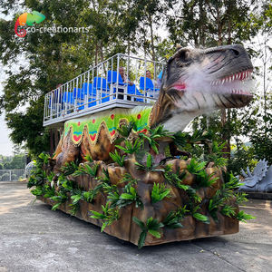 Parc à thème de dinosaures simulation de voiture de dinosaure bus touristique de dinosaure installations de divertissement de Jurassic Park - Product Image 3