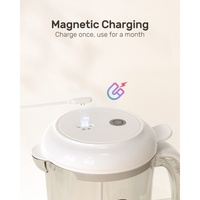 Mélangeur de lait infantile électrique portable sans fil avec une capacité de 1000 ml pour les bébés de 0 à 12 mois, fonctionnement facile, agitateur de poudre de lait