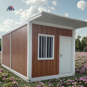 Prefab 20ft Trailer nhà CONTAINER Chất lượng cao prefab nhà CONTAINER nhà bảo vệ nhà di động nhà vệ sinh - Product Image 4