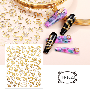 100 + Thiết kế làm móng tay Nhật bản đầy màu sắc bướm dính Nail Art Sticker - Product Image 4