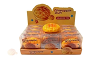 Jouet Squishy en TPR en forme de pain ananas, à remontée lente, anti-stress, à presser, pour enfants et adultes
