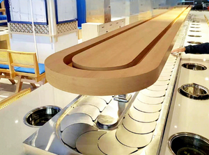 Système de bande transporteuse de sushi automatique commerciale pour le restaurant de sushi de <span class=keywords><strong>Kaiten</strong></span> - Product Image 1