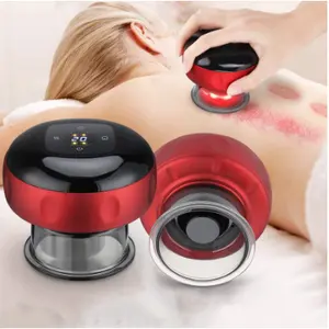 Bán Hot Electric Body Giác Hơi Công Cụ Màu Xanh Chân Không Silicone Thử Nếm Thiết Bị Thiết Lập Thông Minh Trị Liệu Massage Giác Hơi Máy