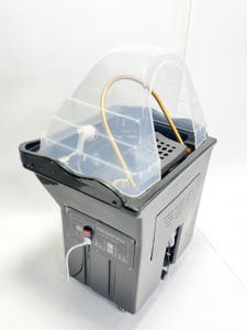 Lavabo Portatile per Spa Capelli Professionale da Barbiere, Stile Mobile Senza Impianto Idraulico con Serbatoio d'Acqua Interno - Product Image 1