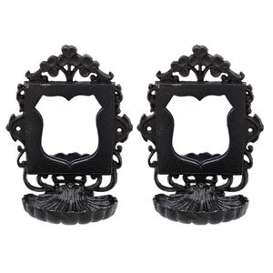 DB Modern 6,3x3,9x8,2 \ "Soporte de bandeja de jabón de metal Protector de jabón portátil de 2 piezas para uso en hoteles - Product Image 1