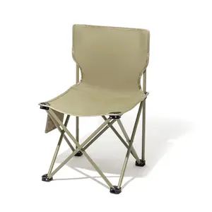 Silla trasera reclinable plegable portátil para exteriores, silla plegable de viaje para acampar con Luna, silla de playa para descanso y almuerzo