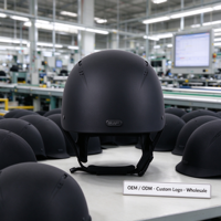 Casque d'équitation de sécurité pour le saut d'obstacles et le dressage, coque ABS, doublure EPS, fournisseur d'usine en gros OEM