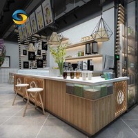 Kios Jus Buah Bentuk Jeruk untuk Dijual, Ukuran Kecil, Cocok untuk Kios Jus, Konter Jus, Toko Smoothie