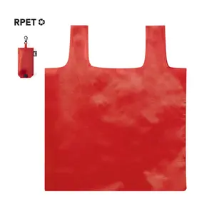 Bolsa plegable RESTUN RPET, gadgets ecológicos - Product Image 1