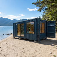 Maison conteneur moderne de 40 pieds pour village de vacances à trois chambres – Hébergement haut de gamme pour villégiature