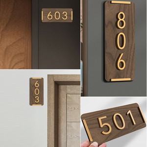 Placas personalizadas, número de letras, placa de <span class=keywords><strong>puerta</strong></span>, placa de <span class=keywords><strong>puerta</strong></span> acrílica, letreros, señalización de oficina, baño personalizado, letrero acrílico Braille - Product Image 5