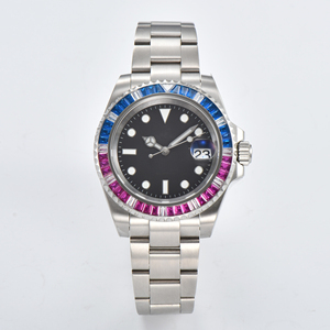 Montre à quartz de luxe pour homme en acier inoxydable, unique, étanche, élégante, pour un usage quotidien. - Product Image 1