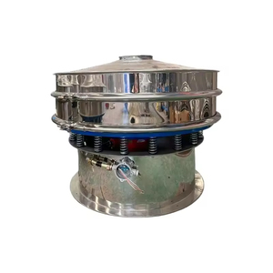 Nhiệm vụ nặng nề công nghiệp ROTARY rung sàng máy động cơ bền thép không gỉ đen Dirt <span class=keywords><strong>screener</strong></span> cho sàng lọc bột - Product Image 2