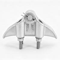 Pince de suspension de type valise en alliage d'aluminium pour la fixation des conducteurs aériens