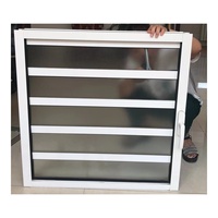 Fenêtres à persiennes et fenêtres à jalousies en verre de haute qualité, étanches, en aluminium HONOR