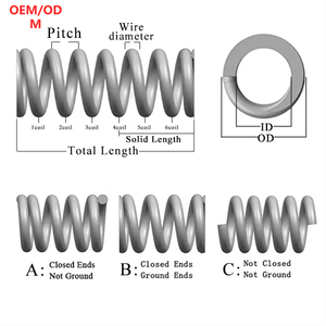 Bán Buôn Suối Nước OEM Kim Loại Nhỏ Cuộn Dây Áp Lực Tùy Chỉnh Nén Mùa Xuân Từ Mùa Xuân Nhà Sản Xuất - Product Image 3