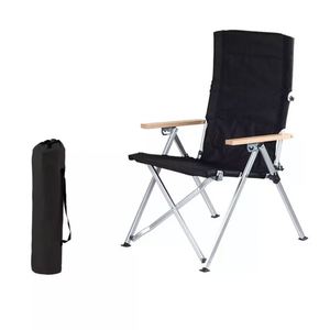 Chaise d'extérieur pliable de luxe à positions multiples réglables avec dossier inclinable - Product Image 2