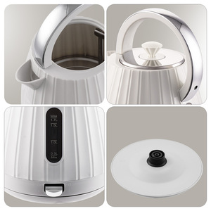 Winning <b>Star</b> Cross-border Home Dual-Layer <b>LED</b> Indicator Anti-scalding 220V Kettle - Product Image 4