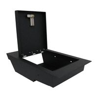 Amazon Offre Spéciale Console Coffre-fort Accoudoir Boîte de rangement Console de sécurité Vault pour Ford F250 Boîte de verrouillage intérieur
