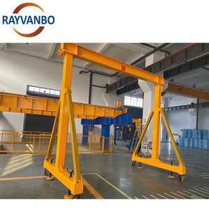 Rayvanbo تسليم مباشر من المصنع <span class=keywords><strong>3Ton</strong></span> 3m 4m 5m Span رافعة جسرية محمولة بإطار مع سريع - Product Image 4