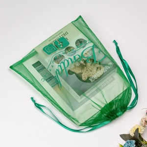 شعار مخصص الرباط الأخضر الحقيبة الكتب شبكة التعبئة والتغليف - Product Image 4