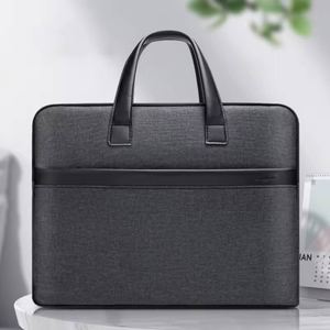 High Quality Oxford Cloth Conference Bag Eco Friendly <b>Briefcase</b> 15.6 Inch Laptop Bag With Pocket Waterproof - Product Image 2