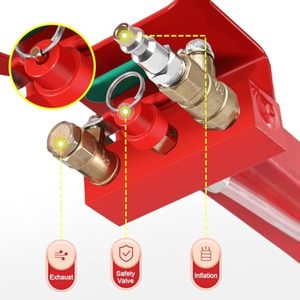 5 Ton Car Repair Tool Car Lifting <strong>Jack</strong> Foldable <strong>Portable</strong> Triple Air Balloon Car <strong>Jack</strong> - Product Image 5