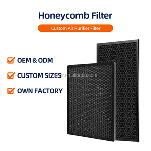 Tùy chỉnh tổ ong kích hoạt bộ lọc carbon Bộ lọc HEPA | Nhà máy cung cấp trực tiếp cho giá thấp hơn phù hợp với nhiều mô hình - Product Image 4