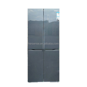 527L High Quality Home 220v 4 Door Retro Home French Door White/Grey <b>Refrigerator</b> Quick Cooling Smart Preservation Frequency - Product Image 4