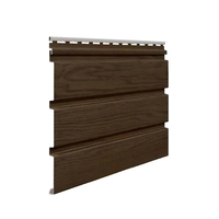 Plafond moderne en bois décoratif poids léger PVC soffite panneau Vox panneaux de plafond extérieurs pour la nouvelle décoration de toit de maison