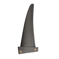 Aileron de surf en fibre de carbone G10 personnalisé, ultra-léger, Powerbox G10, aileron simple à fixation Tuttle, haute résistance, pour planche de surf et planche à voile