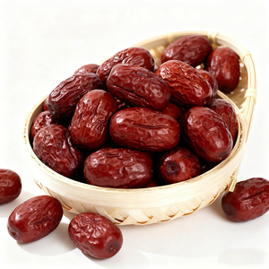 Vente directe d'usine Dattes rouges séchées naturelles Jujube Sans additif Haute qualité Grandes dattes rouges Jujube pour thé aux fruits Dessert Collation - Product Image 2