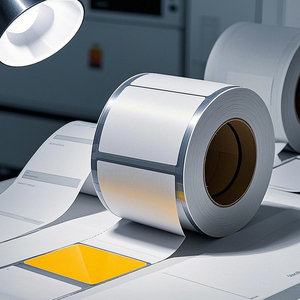 PCB nhiệt nhôm mờ Vinyl công nghiệp tùy chỉnh lá Thành phần bao gồm Laser nhôm giấy Con lăn Polyamide nhãn Laser PCB - Product Image 1