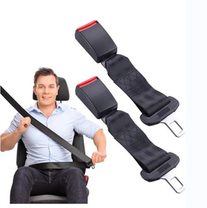 Jy Car <b>Seat</b> Extender for Children & Pregnant Women-Safety <b>Belt</b> <b>Extension</b> Strap Plastic Sports Style 2 Points Auto Fasteners - Product Image 1