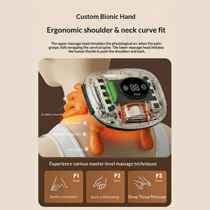 Máquina <span class=keywords><strong>de</strong></span> Masaje Corporal Completo con Manos Simuladas, Relajante Muscular Cervical, <span class=keywords><strong>de</strong></span> Hombros y Trapecio para el Hogar - Product Image 4
