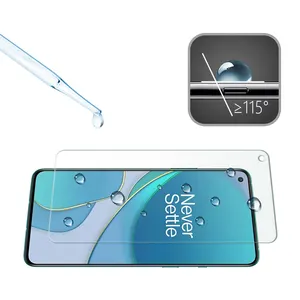 Alta Transparente 0.33 milímetros de Vidro Protetor De Tela para OnePlus 6 2.5D 6T 7 7Pro 7T Pro 8T 2020
