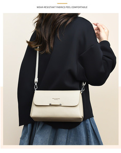 New High Quality Women Messenger Bags for Women Pu Leather Handbags Crossbody Bags Ladies Designer Shoulder Bags <b>Tote</b> Top-handle - Product Image 6