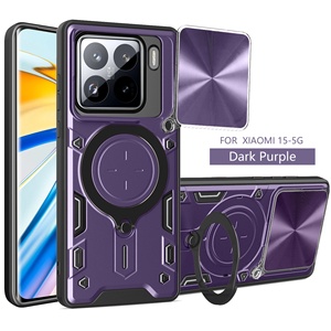 เคสโทรศัพท์แบบมีขาตั้งวงแหวนเลื่อนได้ ลายสัตว์ ดีไซน์แม่เหล็ก ป้องกันการตก สำหรับ POCO M7 & 15/15T Pro (ผลิตด้วยวิธีฉีดขึ้นรูป) - Product Image 4