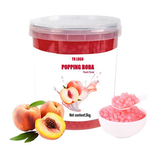 Concentré de Boba aux Baies de Haute Qualité 3kg en Bouteille pour Bubble Tea et Desserts, de Fabricants Fiables, Vente en Gros - Product Image 3