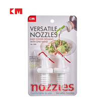 Bouchon verseur anti-goutte KM1290 pour bouteilles d'huile, de vinaigre et de condiments