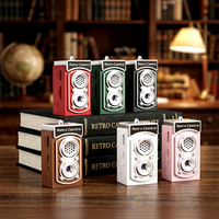 Kamera Digital Dual Reflex Portabel Kamera Kecil Retro CCD Definisi Tinggi Kamera Mini Travel yang Dapat Disesuaikan