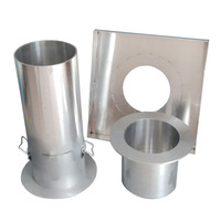 Appareil de remplissage de sable en aluminium pour test de densité du sol et du béton, cylindre de remplissage de sable diamètres 100, 150, 200 mm