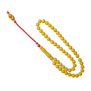 Perles rondes en résine faites à la main, écologiques et personnalisées, Tasbeeh, perles de prière musulmanes, Misbaha, chapelet islamique, AZ ENTERPRISES Uttar Pradesh - Product Image 3