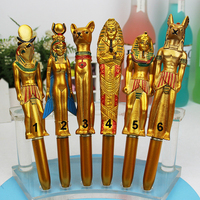 2024 Souvenir Cadeau Égypte Or Stylo Cinq Caractères Égyptiens Cadeau Stylo À Bille