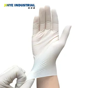 Factory Price Disposable Powder Free Non Sterile Safety Examination Latex Glove Cut Resistant