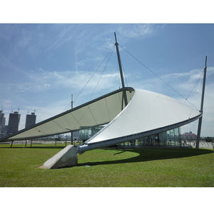 Structure de toit préfabriquée en acier pour terrain de tennis extérieur en PVDF, abri de stade sportif, tente de court de tennis pour salle de tennis - Product Image 2