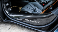 Seuil de porte en Fiber de carbone sèche Style OEM 720S pour Mclaren 720S Kit de carrosserie accessoires de voiture forgés finition mate brillante