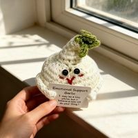 Vente en gros de collection de peluches au crochet faites à la main, adorables poupées tricotées inspirantes, cadeaux populaires pour les détaillants