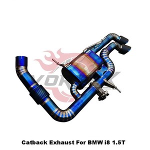 ระบบท่อไอเสียวาล์วไทเทเนียม Vortex High Flow สำหรับ BMW i8 I12 I15 1.5T เสียงแบบ Deep Sport พร้อมชุดปรับแต่งแบบไม่ต้องตัดต่อ - Product Image 3